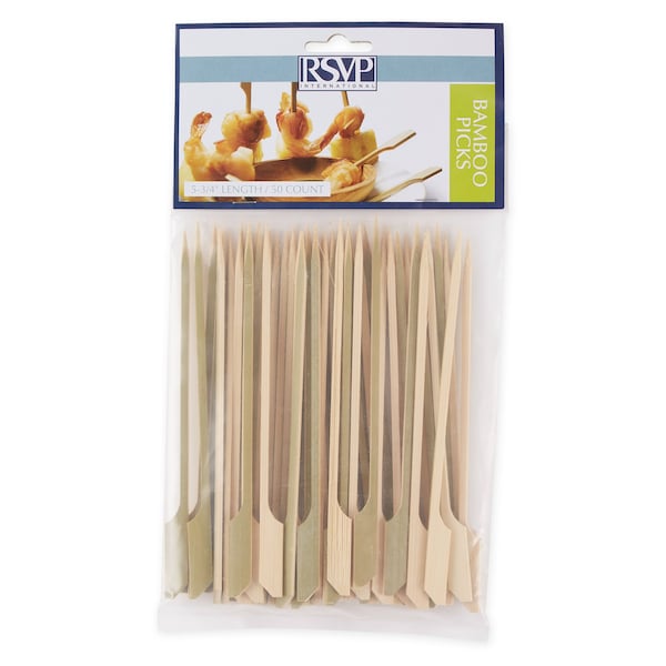 Rsvp International Bamboo Appetizer Picks - 50Ct, 50PK BOO-APP - main